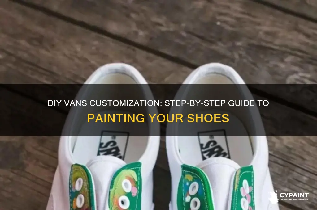 how to paint your own vans shoes