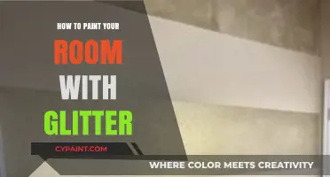 Sparkle Up Your Space: A Guide to Painting with Glitter
