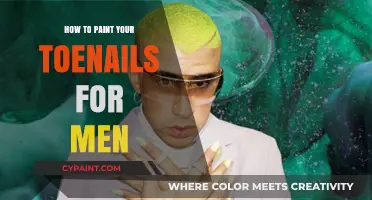 Men's Guide to Perfectly Painted Toenails: Tips and Techniques