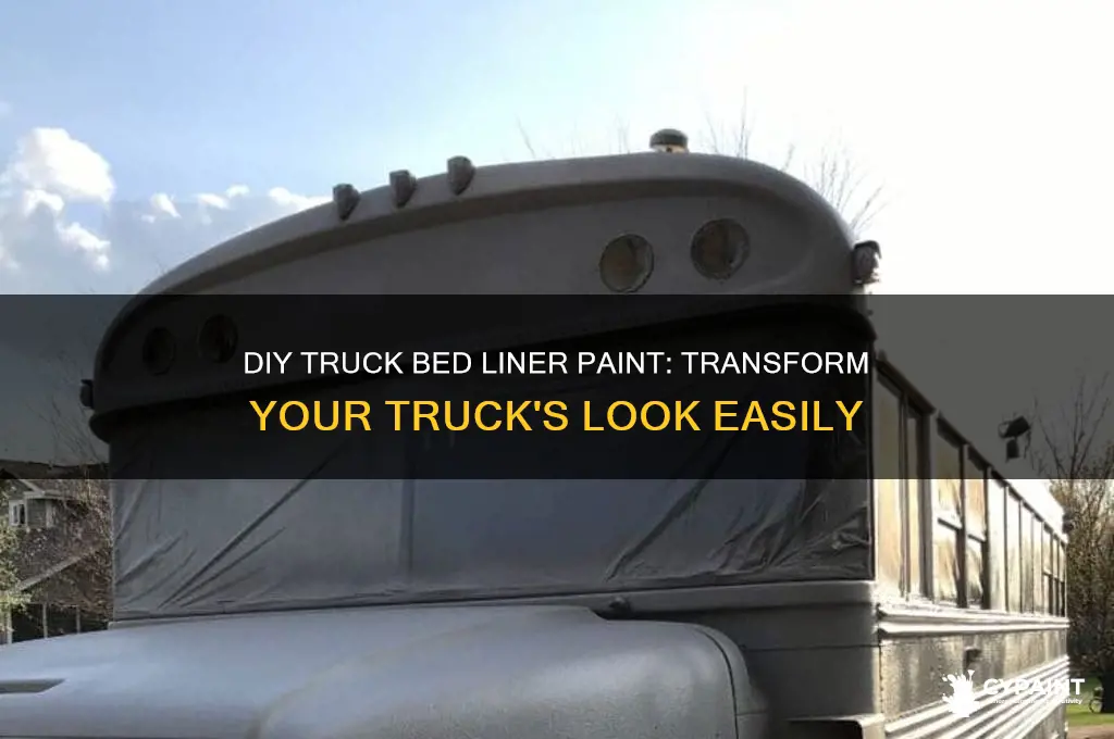 how to paint your truck with bed liner