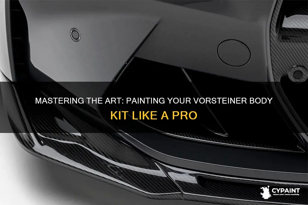 how to paint your vorsteiner body kit