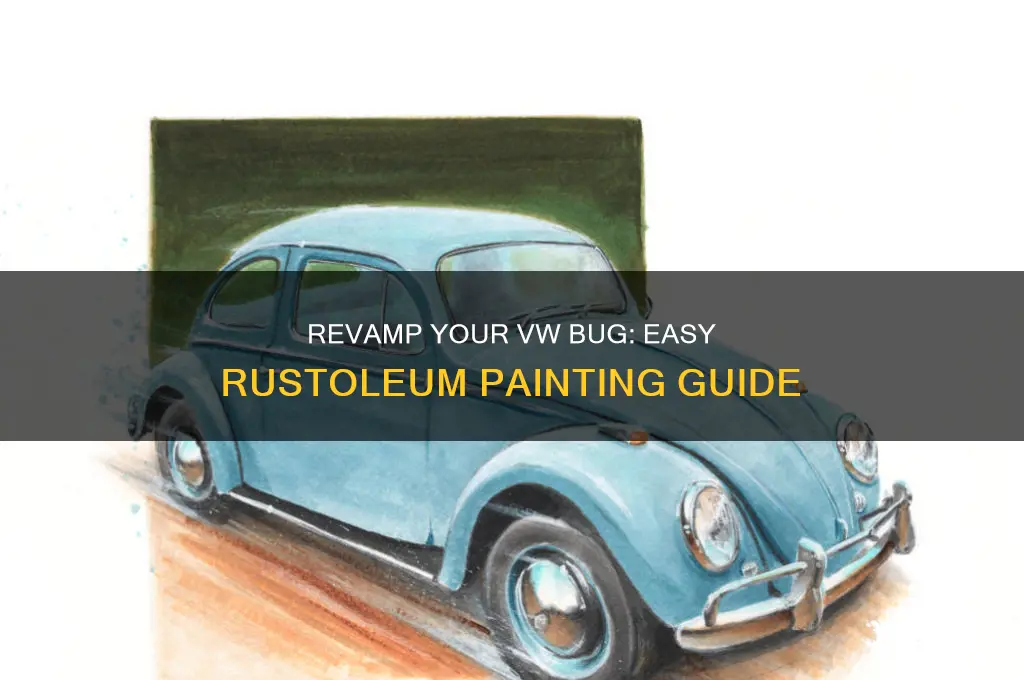 how to paint your vw bug with rustoleum
