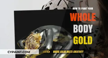 Gilded Glamour: A Step-by-Step Guide to Painting Your Body Gold