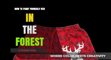 Master Forest Camouflage: Painting Yourself Red in Nature's Canvas