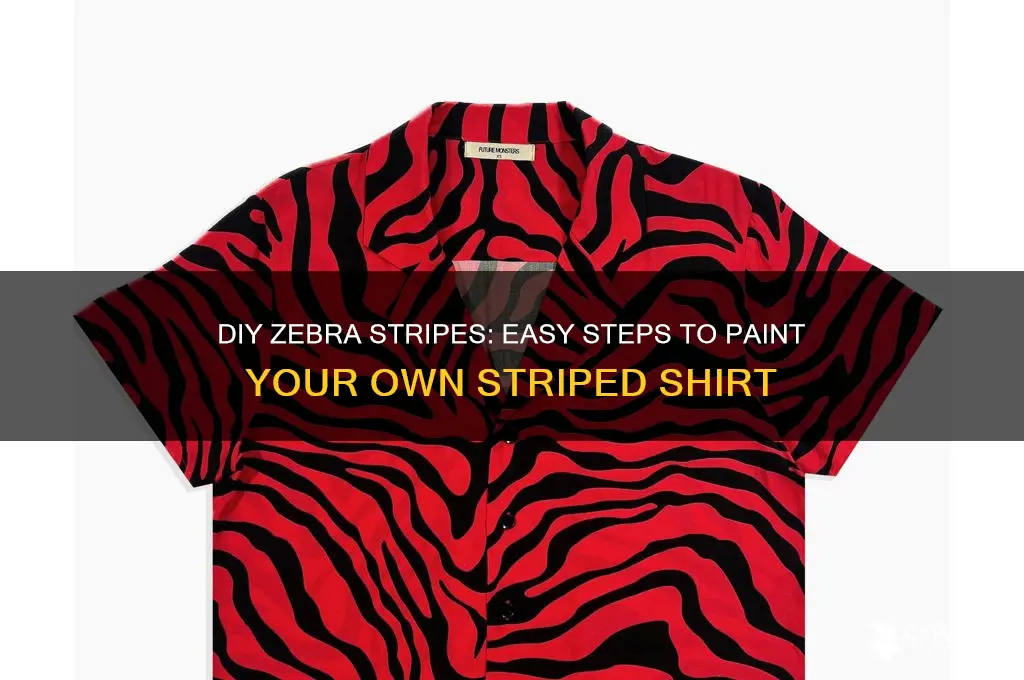 Diy Zebra Stripes Easy Steps To Paint Your Own Striped