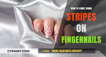 Bold Zebra Stripes Nail Art: Easy Step-by-Step Tutorial