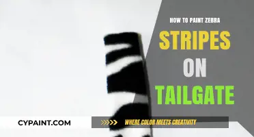 DIY Zebra Stripes: Transform Your Tailgate with Easy Painting Tips