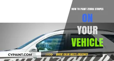 Bold Zebra Stripes: Transform Your Vehicle with Easy Painting Tips