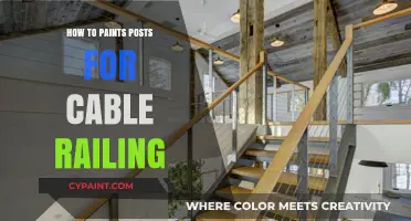 Step-by-Step Guide to Painting Posts for Cable Railing Systems