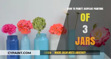 Mastering Acrylics: Step-by-Step Guide to Painting Three Jars