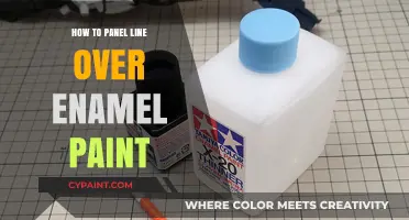 Mastering Panel Lining Techniques on Enamel Paint for Scale Models