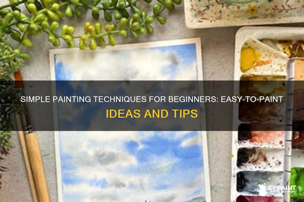 how to panit that are easy to paint