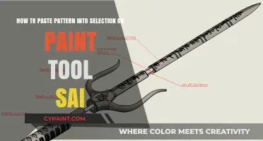 Mastering Paint Tool SAI: Paste Patterns into Selections Effortlessly