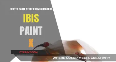 Quickly Pasting from Clipboard to Ibis Paint X