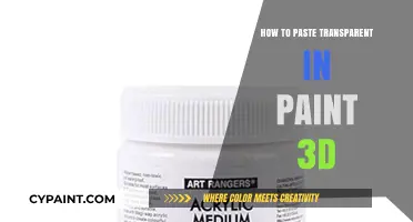 Mastering Transparency: How to Paste Transparent Images in Paint 3D