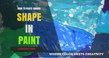 Mastering Unique Shapes: Easy Paste Techniques in Paint for Beginners