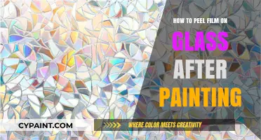 Mastering the Art of Peeling Film from Painted Glass Surfaces