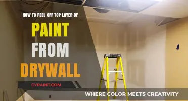 Effortlessly Remove Top Paint Layer from Drywall: A Step-by-Step Guide