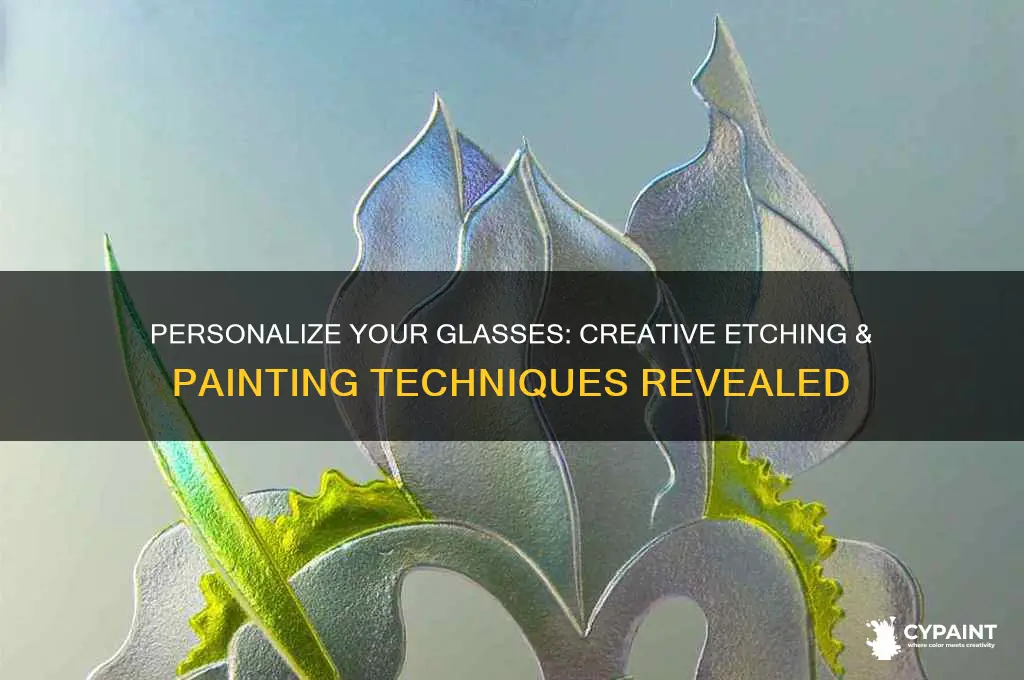 how to personalize glasses with etch paint or glass paing