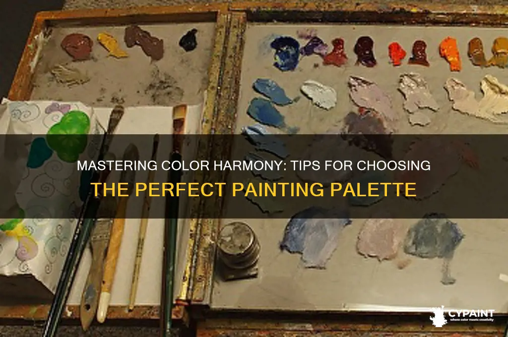 how to pick a palette for your painting
