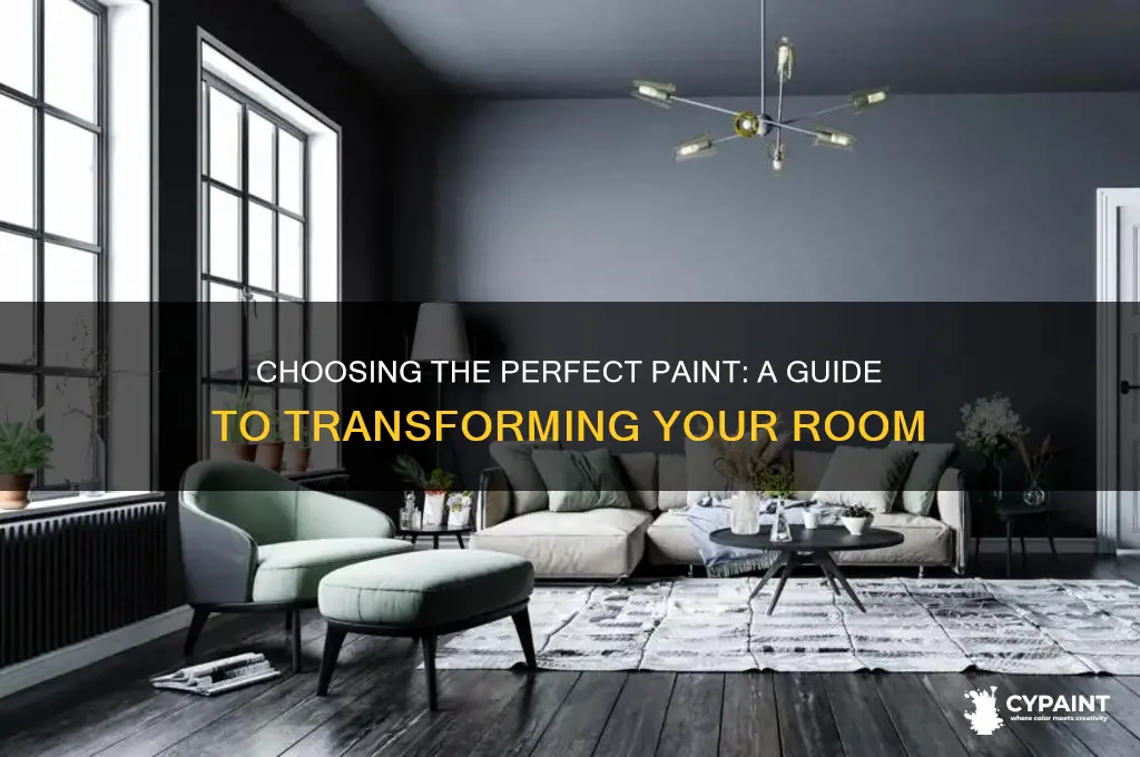 how to pick paint for a room
