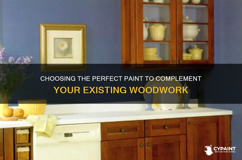 how to pick paint to match existing woodwork
