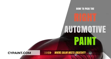 Choosing the Perfect Automotive Paint: A Comprehensive Guide for Enthusiasts