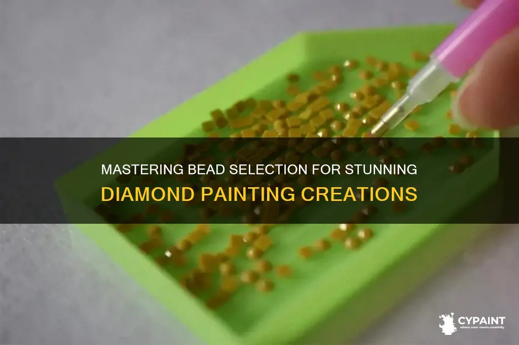 how to pick up beads for diamond painting