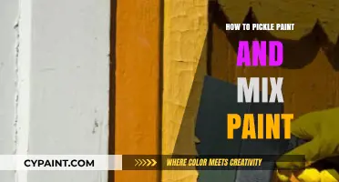 Mastering Paint Preservation: Pickling and Mixing Techniques for Artists
