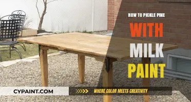 Pickling Pine with Milk Paint: A Creative DIY Guide