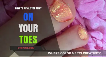 Sparkle Up Your Toes: A Guide to Applying Glitter Paint