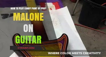Mastering Candy Paint: A Guide to Playing Post Malone's Hit on Guitar