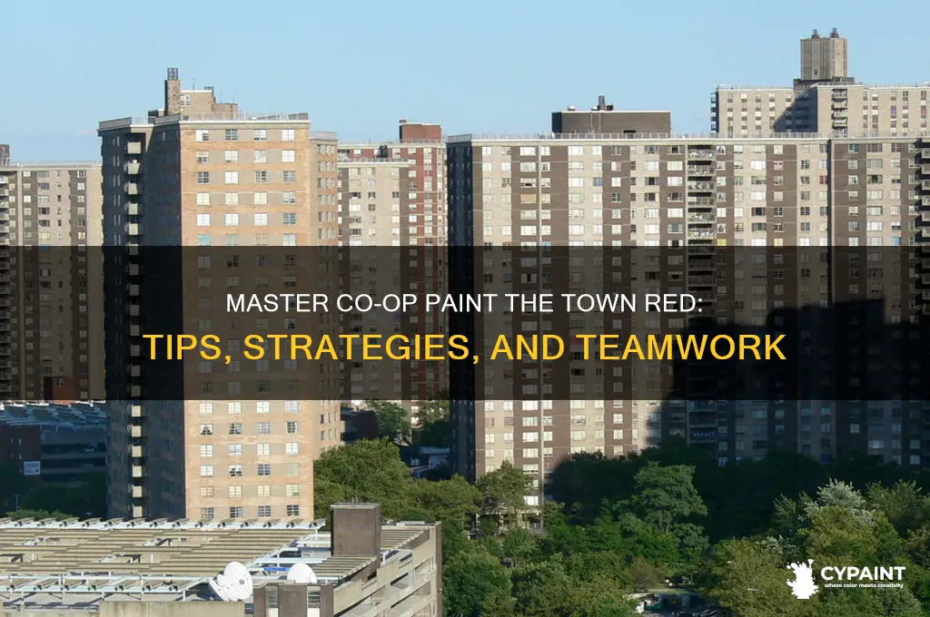 how to play coop paint the town red