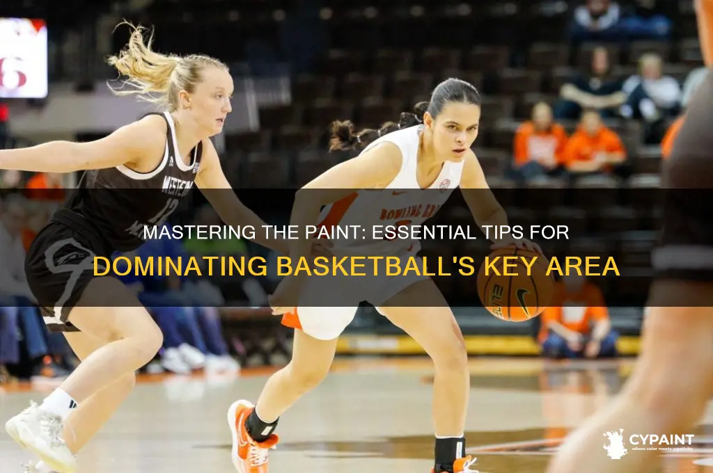 how to play in the paint basketball