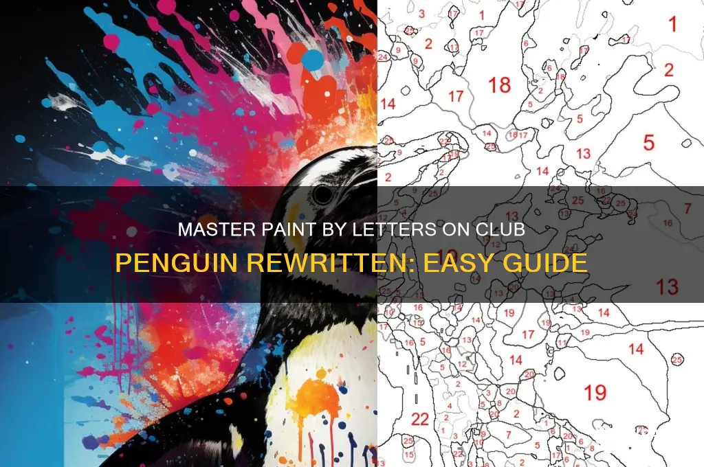 how to play paint by letters on club penguin rewritten