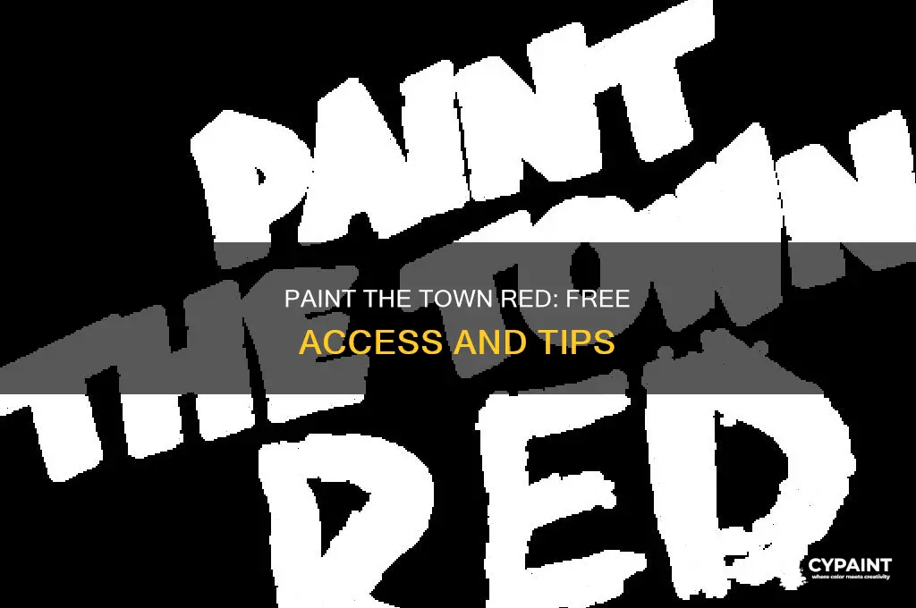 how to play paint the town red for free