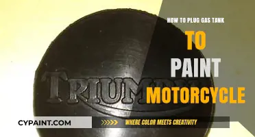 DIY Motorcycle Painting: Safely Plugging Your Gas Tank for a Flawless Finish