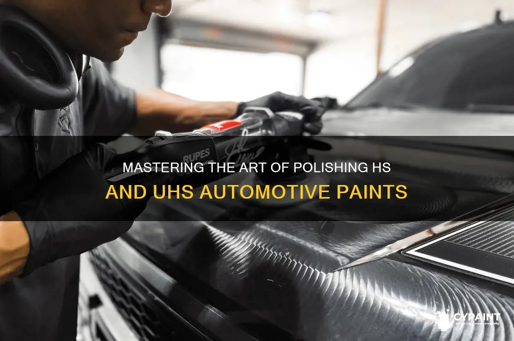 how to polish hs and uhs automotive paints