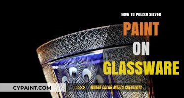 Mastering the Art of Polishing Silver Paint on Glassware