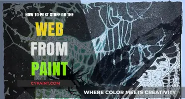 Posting Web Paint Creations: A Quick Guide