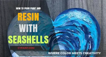Pouring Paint and Resin with Seashells: A Creative Coastal Craft Guide
