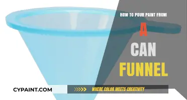 Mastering the Art of Pouring Paint: A Can Funnel Guide