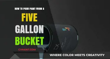 Pouring Paint: Five-Gallon Bucket Techniques