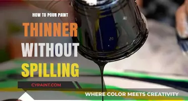 Mastering Paint Thinner Pouring: Spill-Free Techniques for Smooth Application