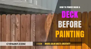 Prep Your Deck: Power Washing Tips for Perfect Painting Results