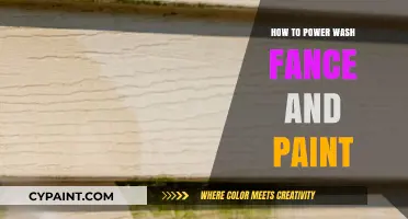 Power Washing and Painting Fences: A Step-by-Step DIY Guide