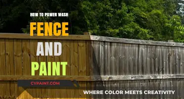 Revitalize Your Fence: Power Washing and Painting Guide for Beginners