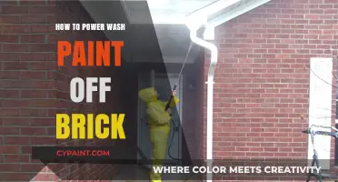 Effective Techniques to Power Wash Paint Off Brick Surfaces