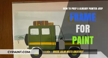 Prepping Your Painted Jeep Frame: A Step-by-Step Guide to Perfect Paint