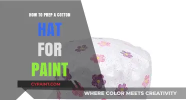 Prepping Cotton Hats for Painting: A Step-by-Step Guide to Success